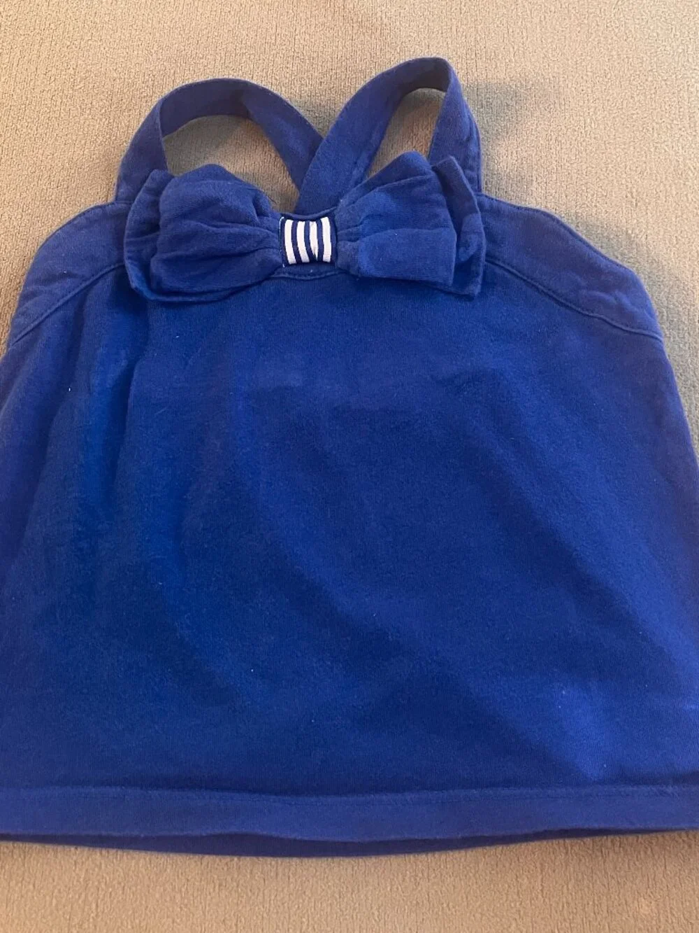 Janie and Jack Girls Blue Tank Top Size 2T